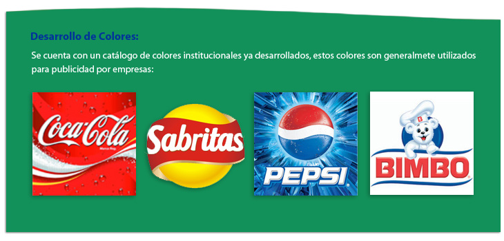 Desarrollo de colores